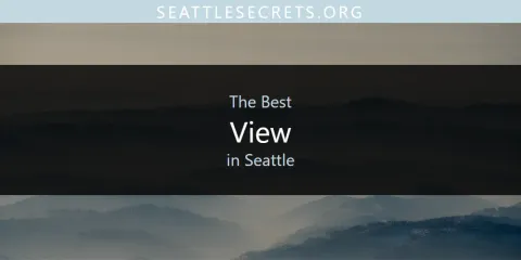 The Top-Rated View in Seattle